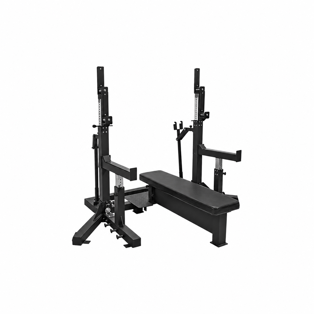 bench power press rack